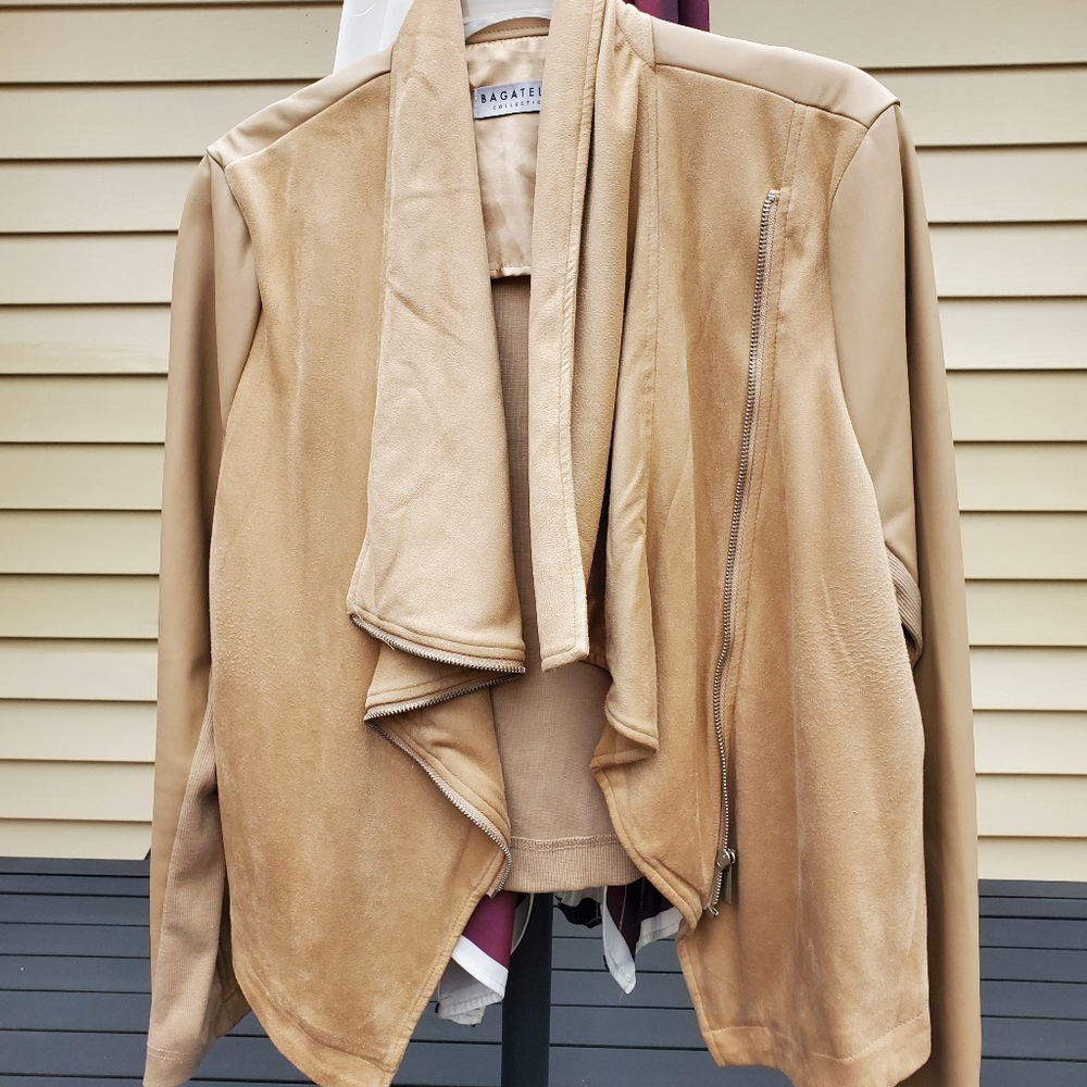 Bagatelle Tan casual soft jacket